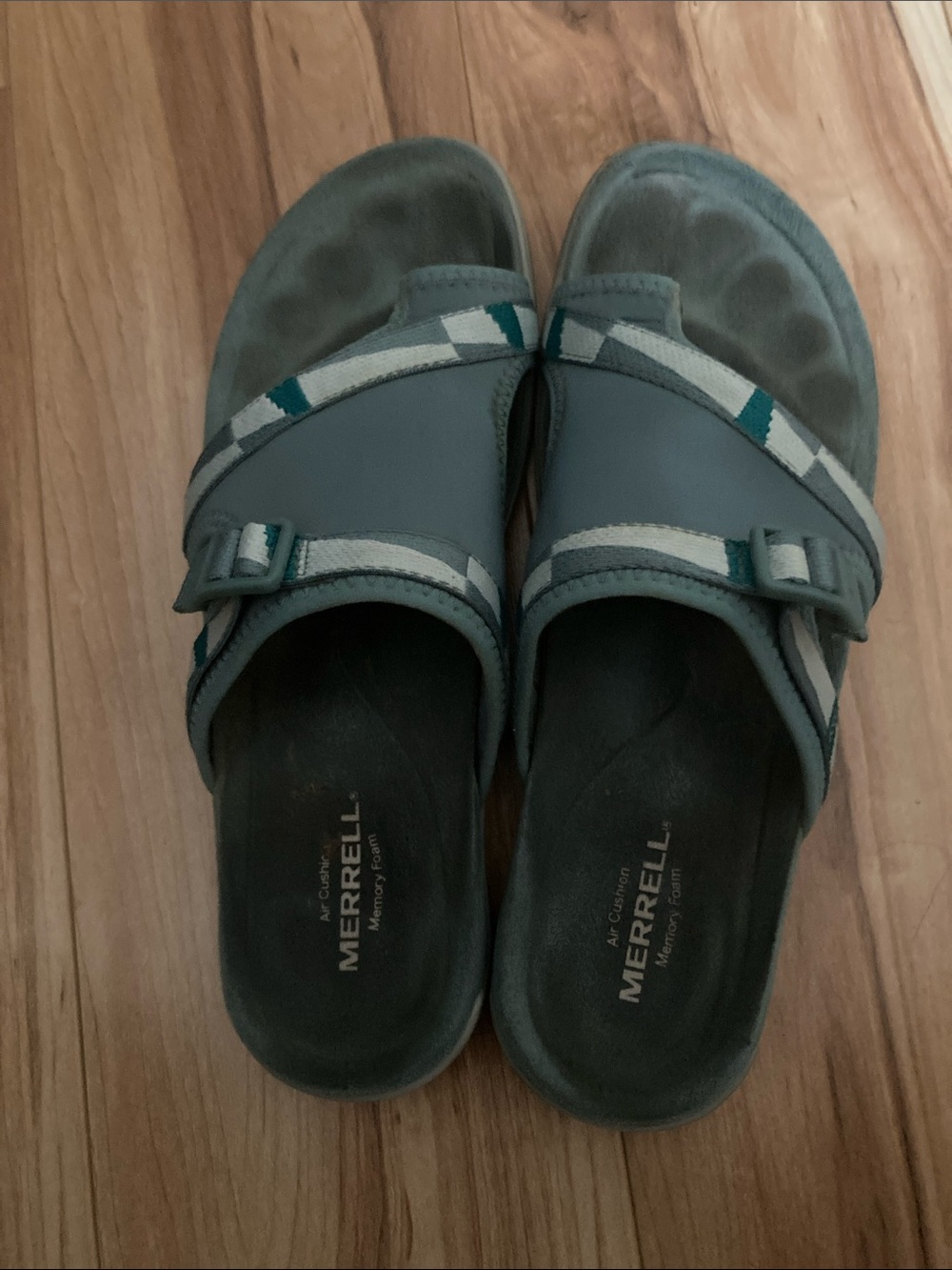 Merrell Blue-Green  Slide Sandals